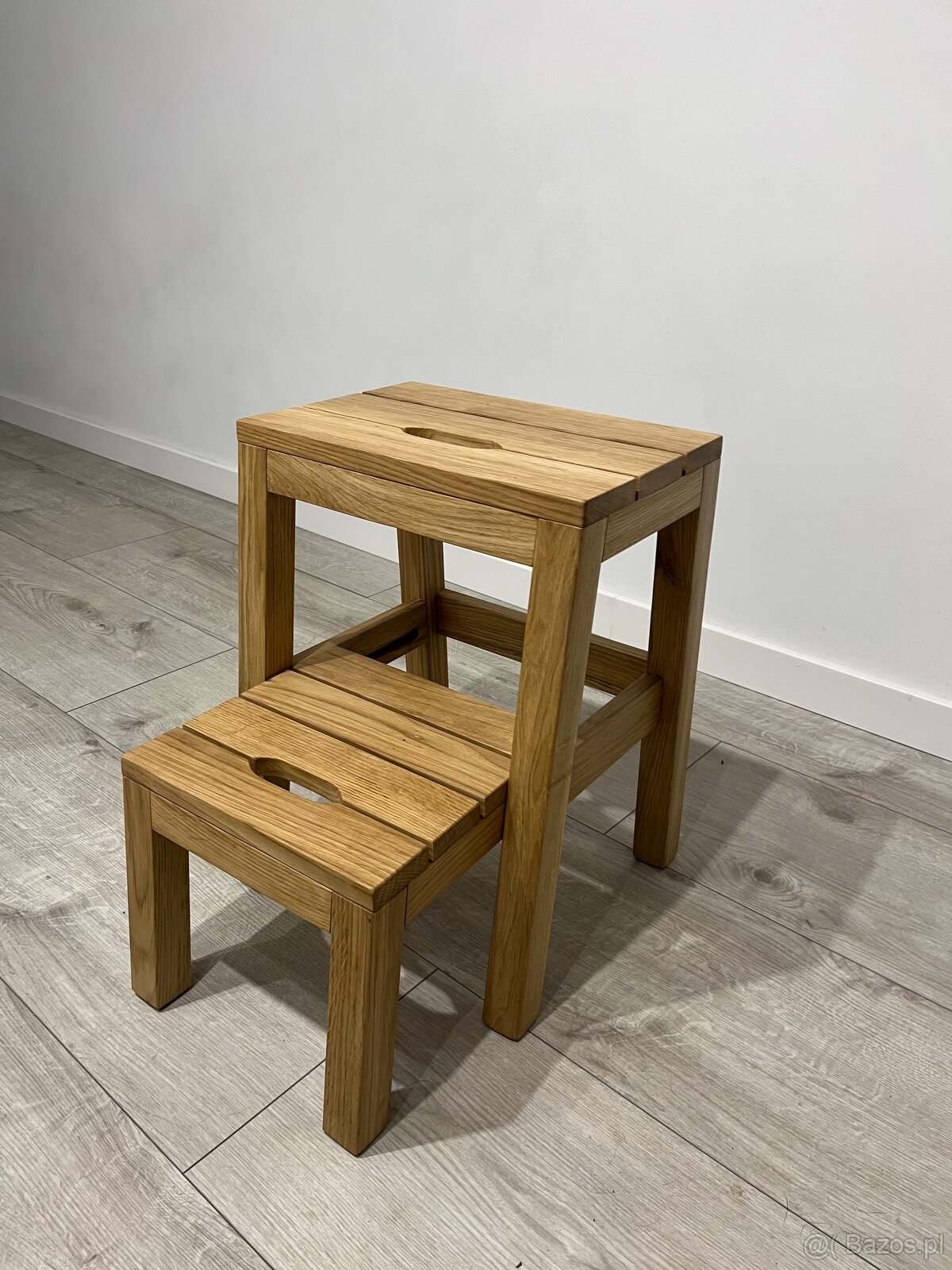 Taboret Dębowy 2w1 Stepoak - 6