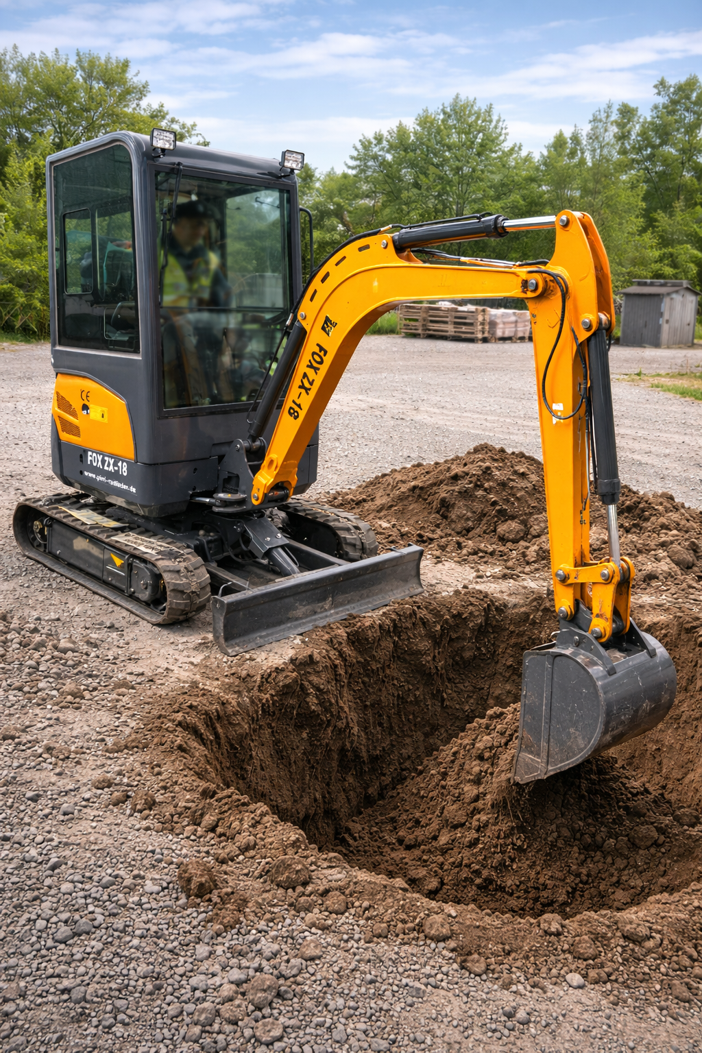 Minikoparka 1,8 t - 6