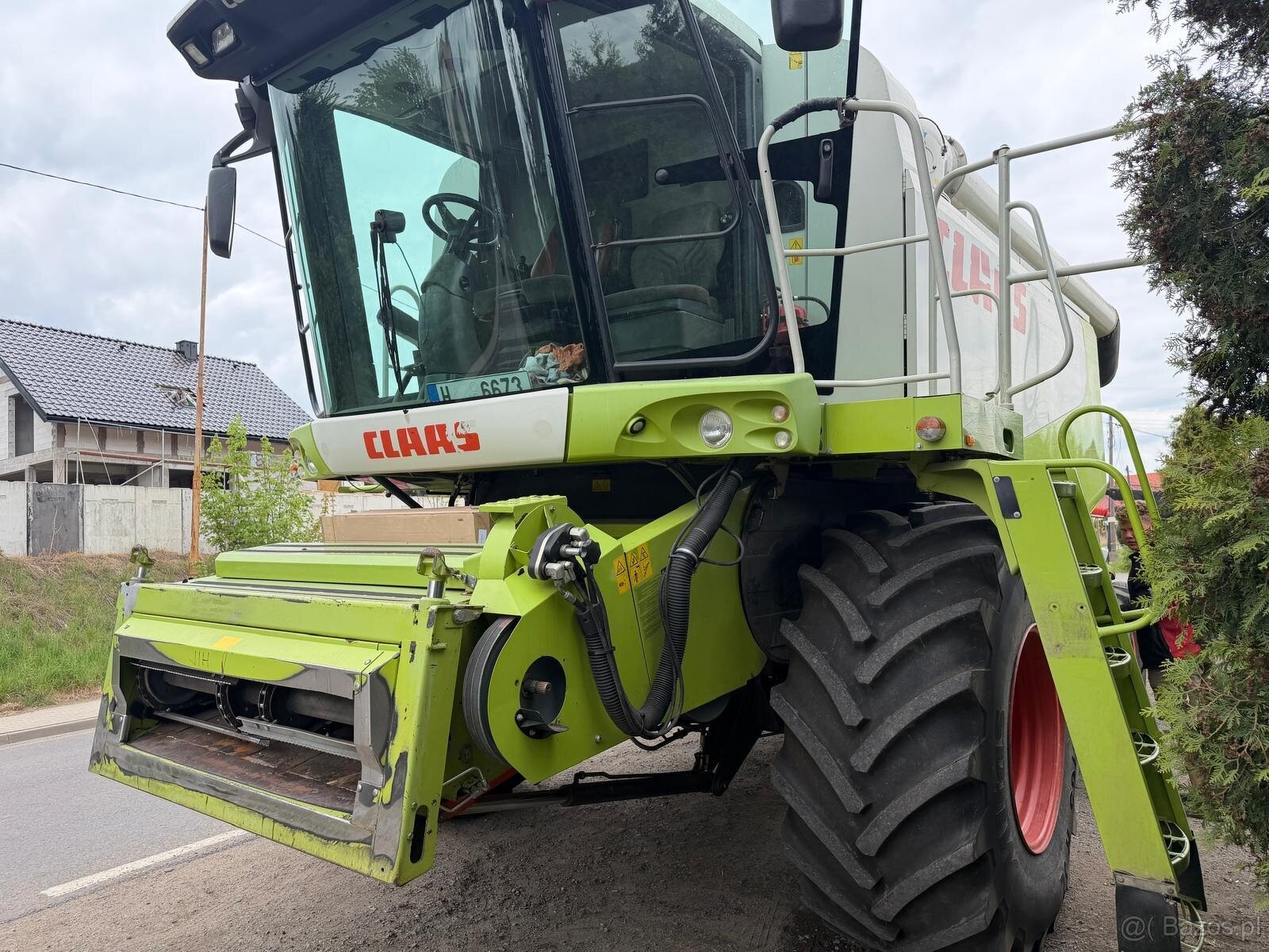 Kombajn zbożowy Claas Lexion 550 heder V750 sprowadzony rok - 6
