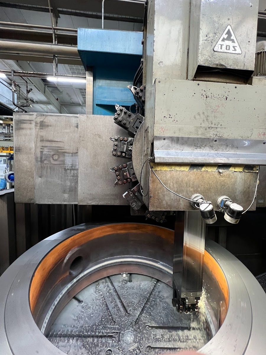 TOS Hulín SKIQ 20 CNC - Tokarka karuzelowa Jednostojakowa - 6