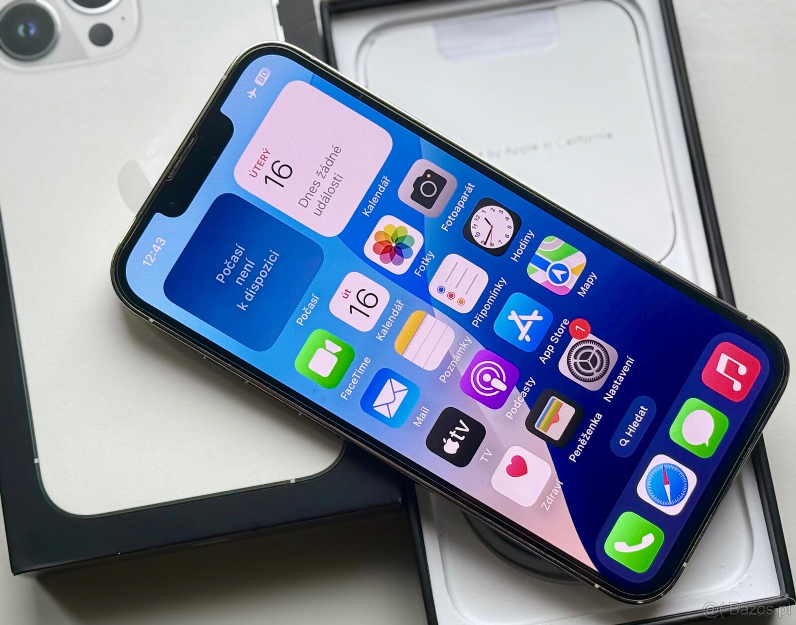 iPhone 13 Pro Silver BATERIA 100% TOP - 6