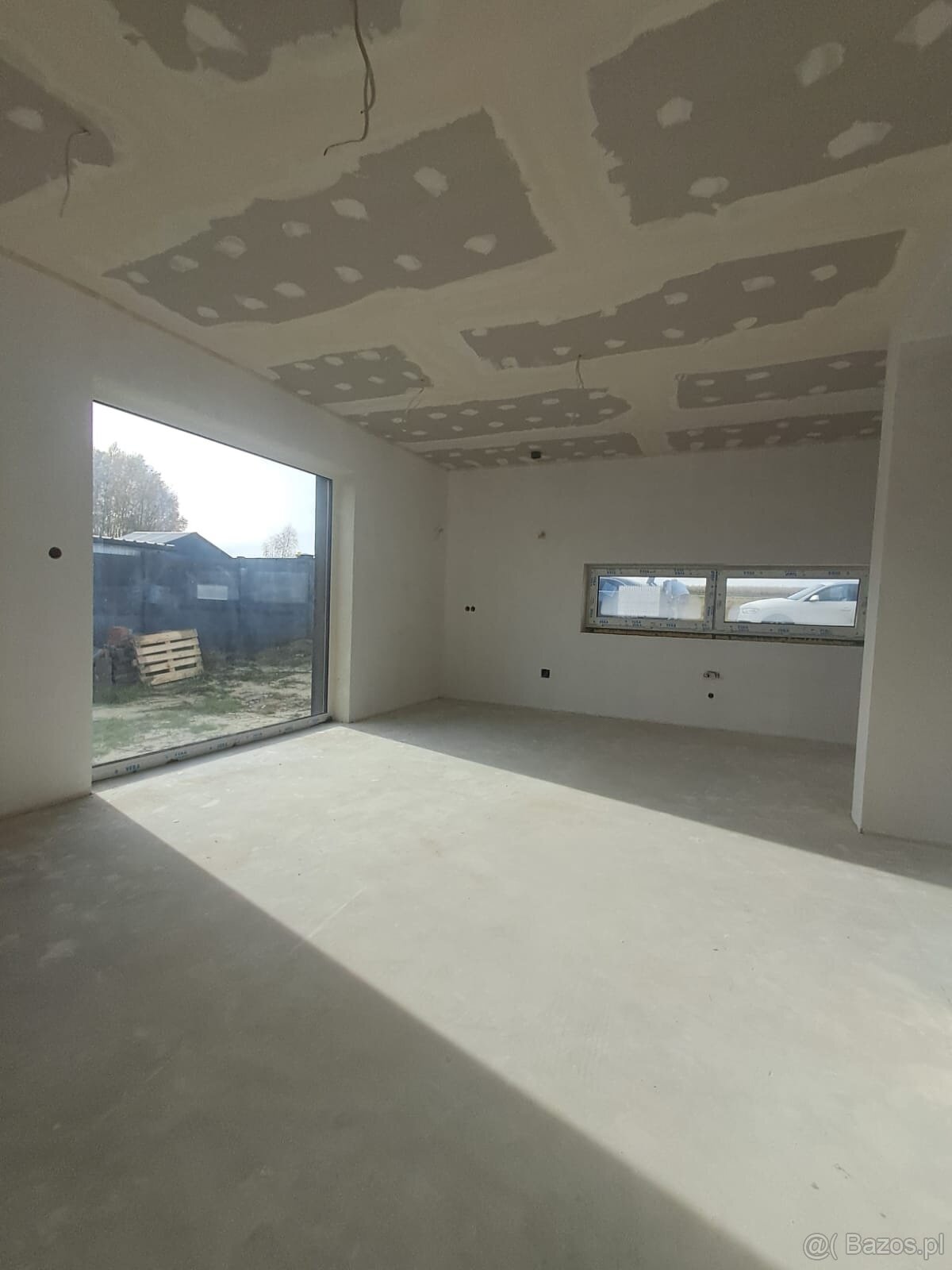 Nowoczesny dom w zabudowie bliźniaczej – 91 m², Chełmce - 6