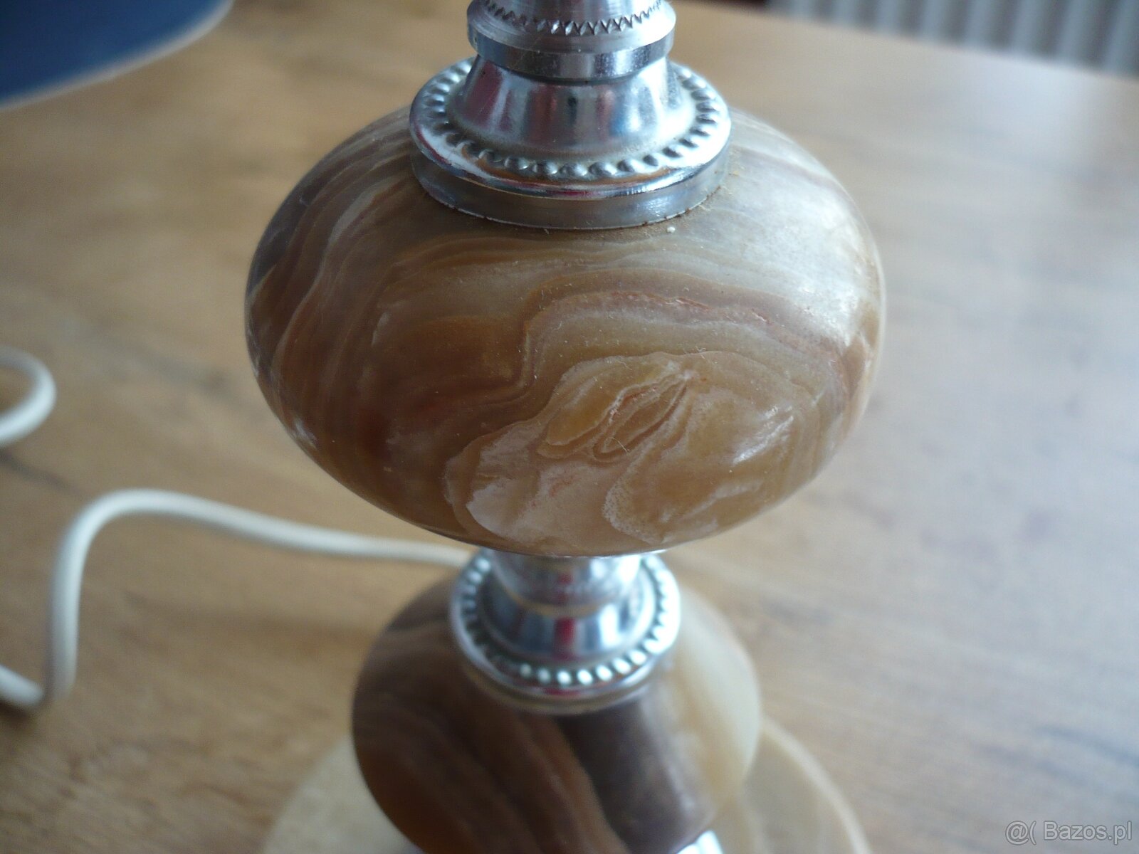 Lampka Retro Marmur lat 80 tych. - 6