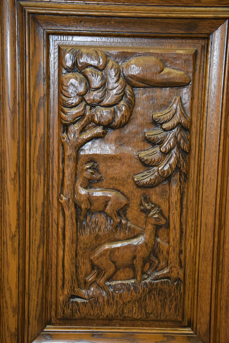 komoda dębowa - jak nowa - 6