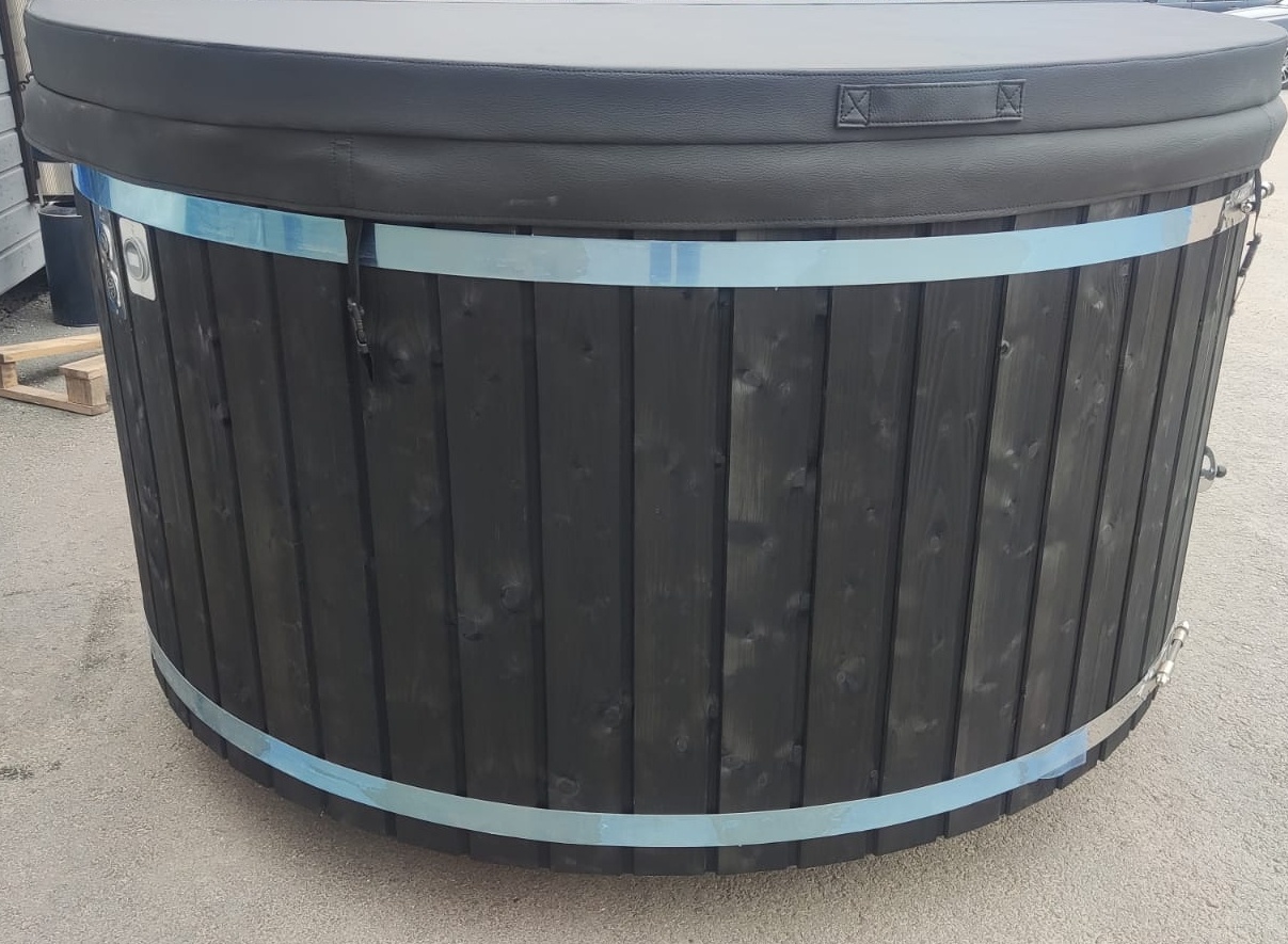 Balie ogrodowe z piecem na drewno, jacuzzi ogrodowe - 6