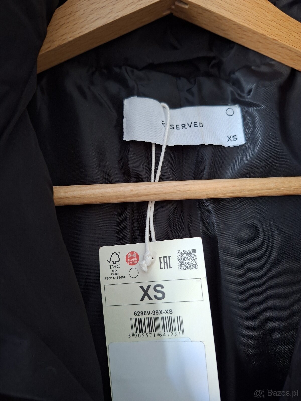 Nowa kurtka puchowa Z kapturem - 6