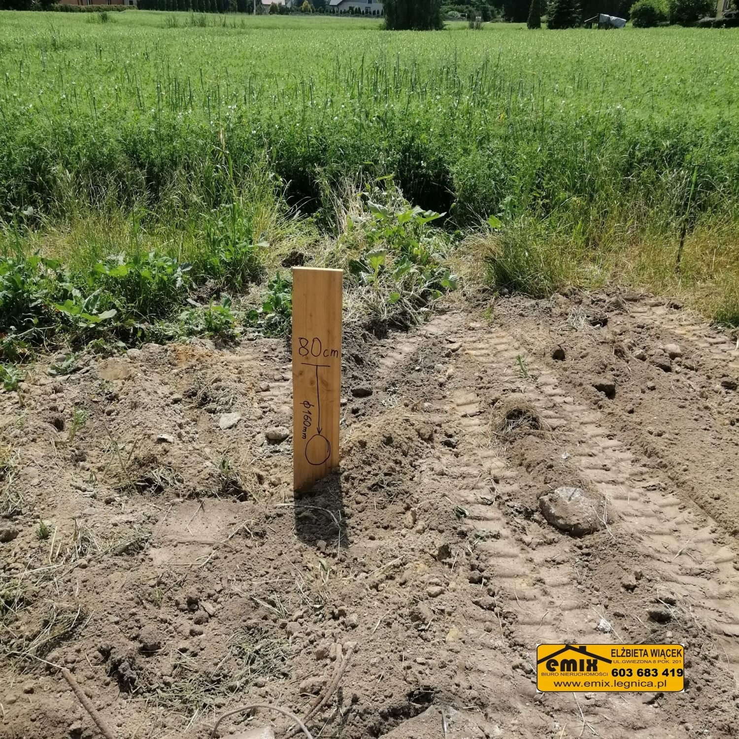 Działka budowlana w Pielgrzymce - pow. 1481m2 - 6