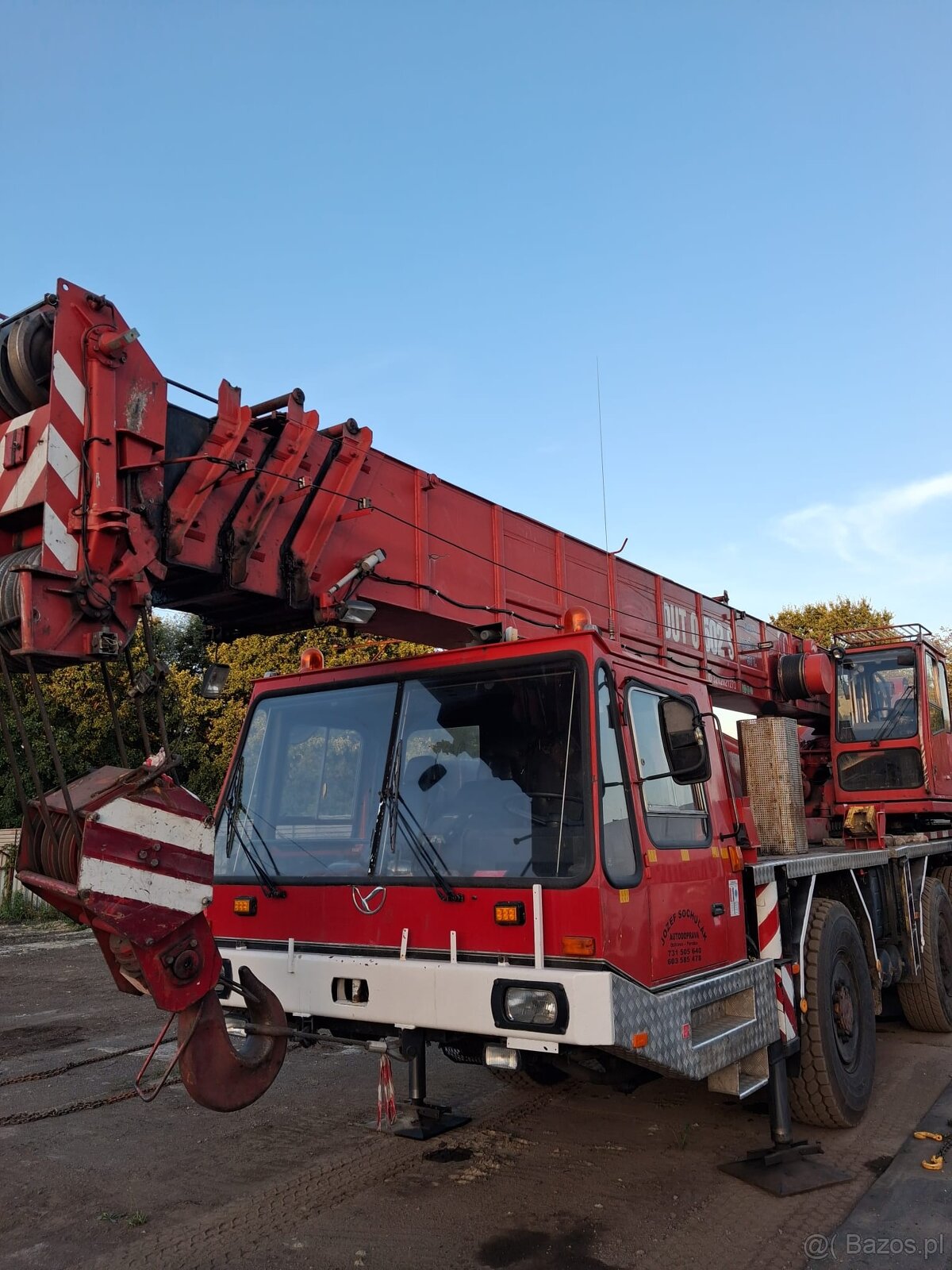 Żuraw samojezdny BUMAR DUT 0502 S (50t) – w pełni sprawny - 6
