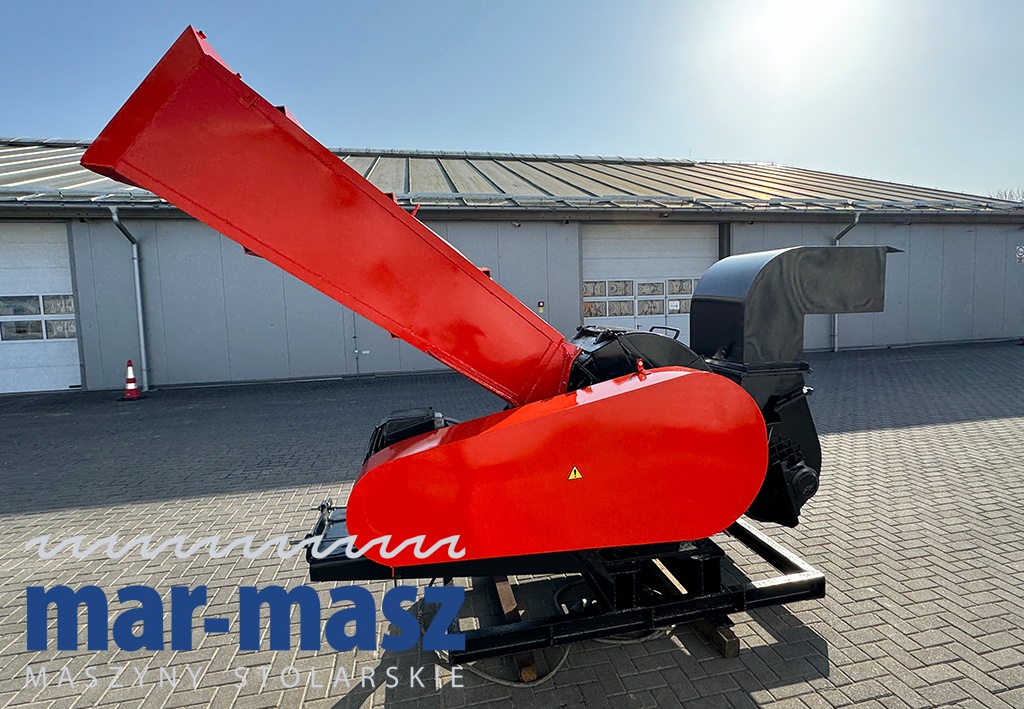 Rębak / Rozdrabniacz do drewna bębnowy - 6