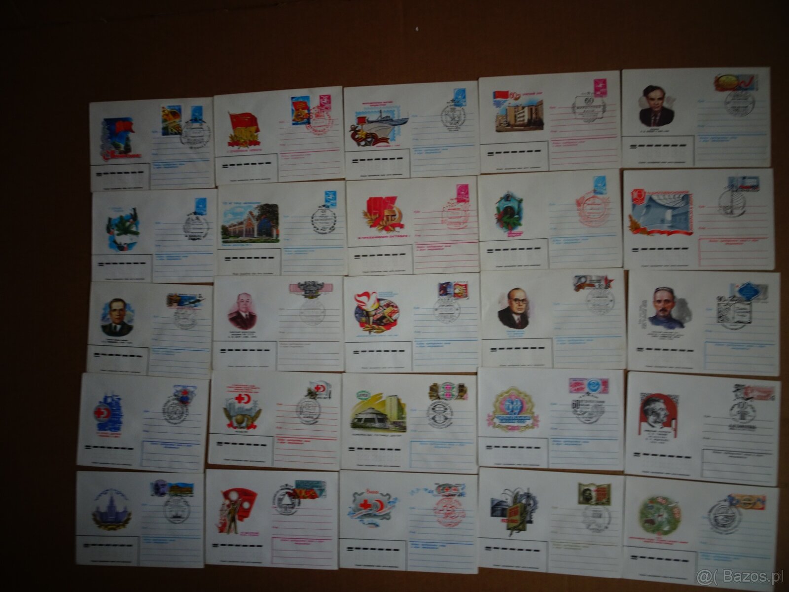 ZSRR-kasowniki okolicznosciowe-spiecgaszenia-84 sztuki - 6