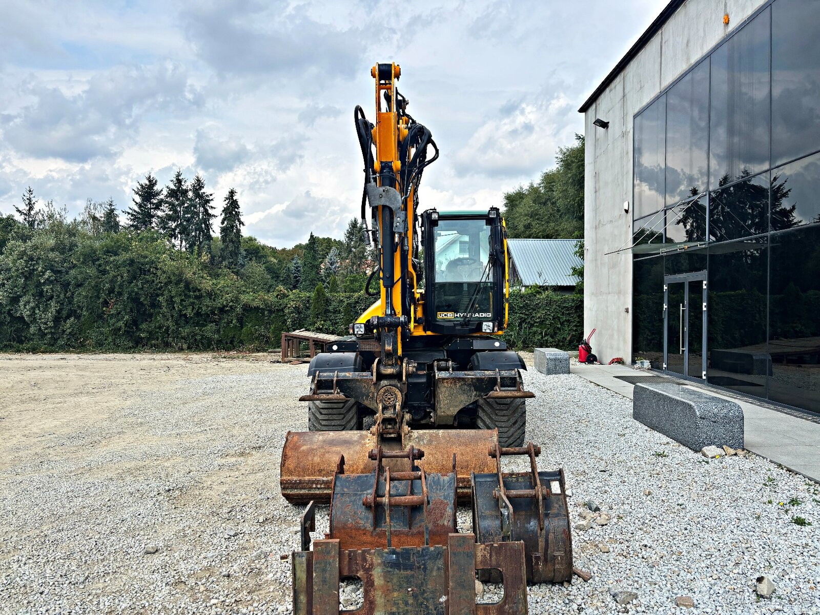JCB HD110WT 4F KOPARKA KOŁOWA HYDRADIG POWERTILLT 2019R | LI - 6
