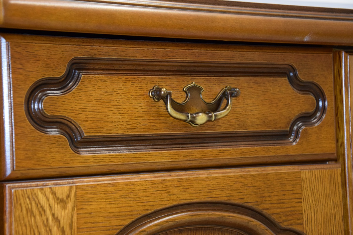 komoda dębowa - jak nowa - 6