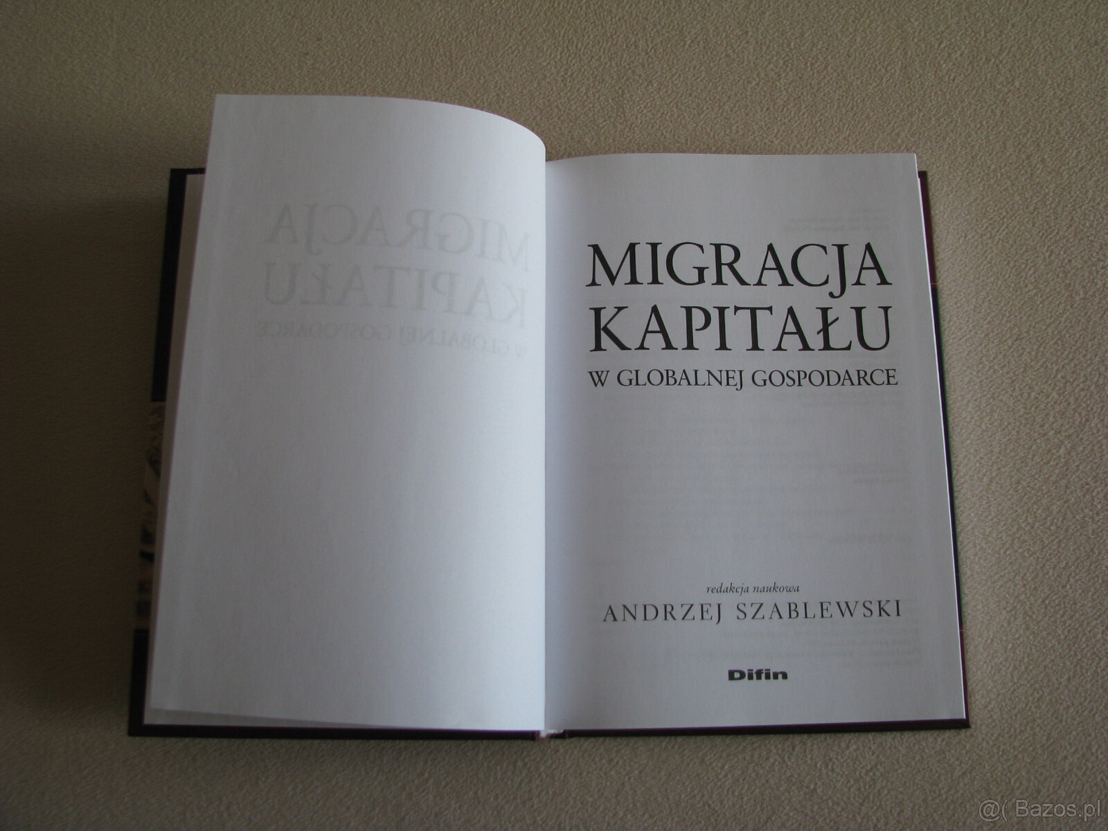Migracja kapitału w globalnej Gospodarce, Andrzej Szablewski - 6