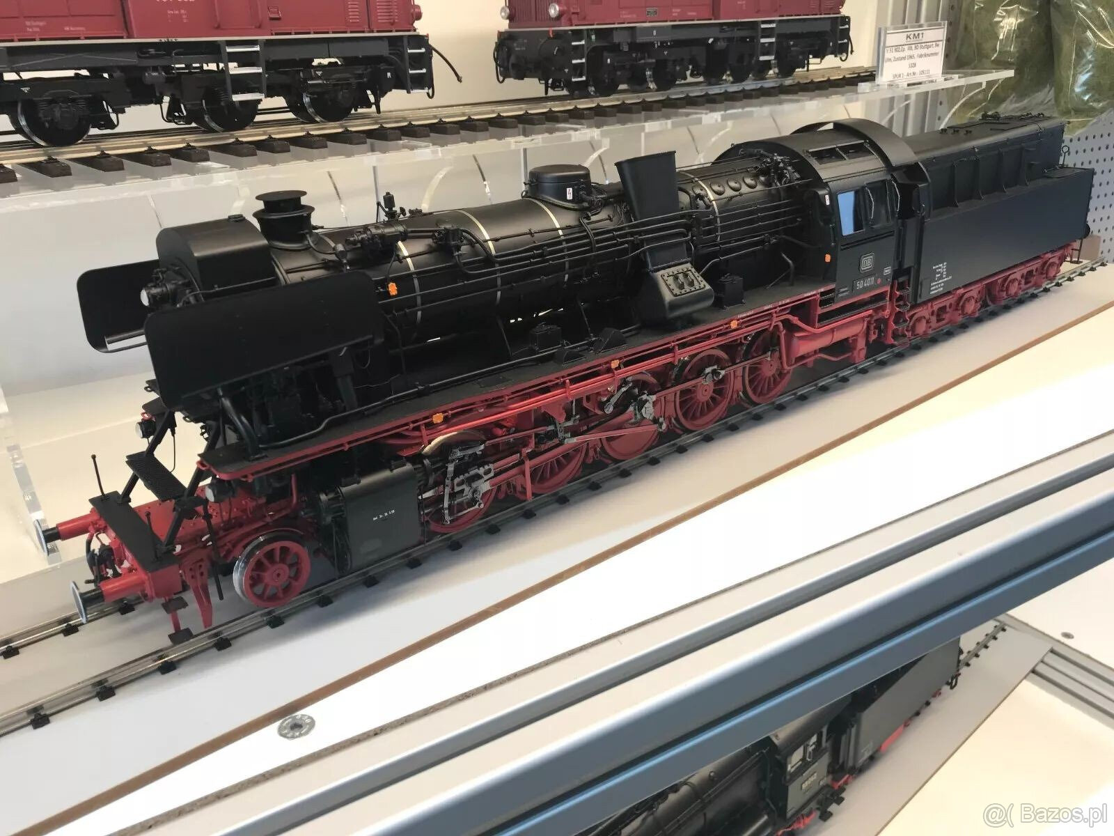 Lokomotywa parowa KM1 Gauge 1 Franco Crosti BR 50 4011 DB Ep - 6