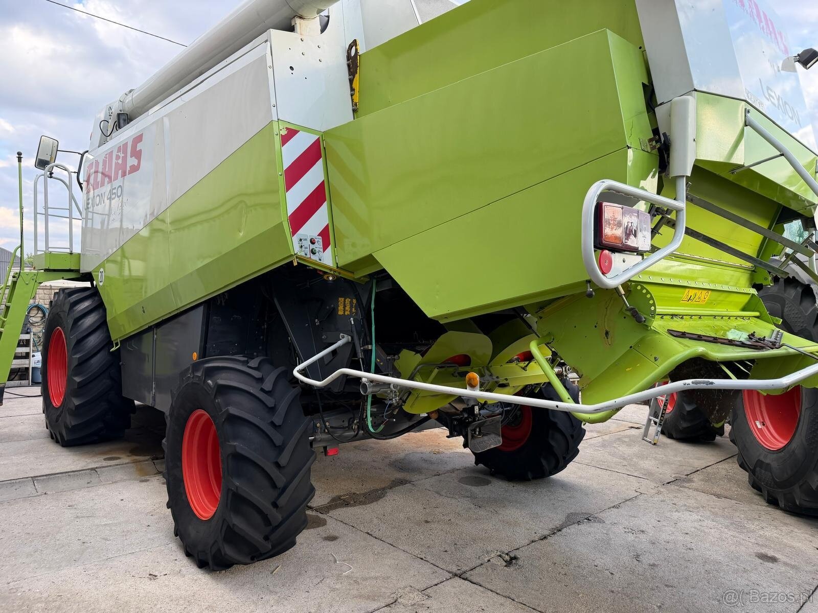 Claas Lexion 450 Evo heder 7,5m rok pr 2003 sprowadzony ce - 6