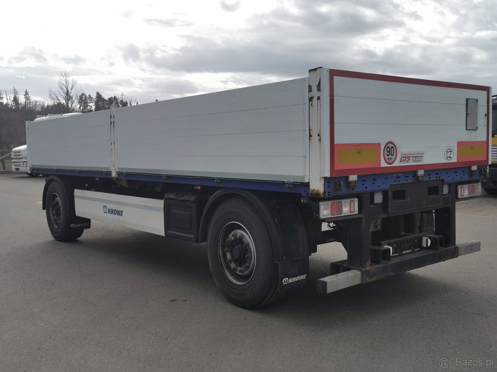 Sprzedam naczepę platformową KRONE AZ - 6