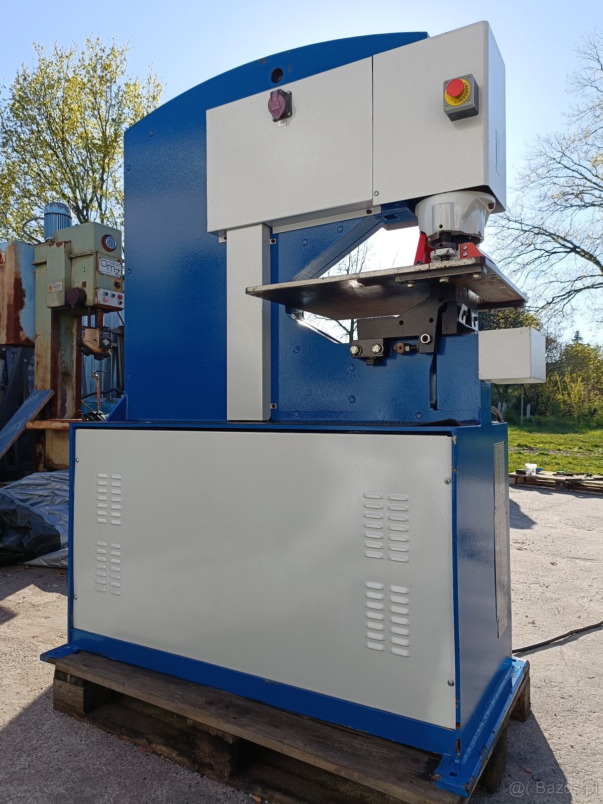WYKRAWARKA, wycinarka do blach, otworów METALLKRAFT / GEKA - 6