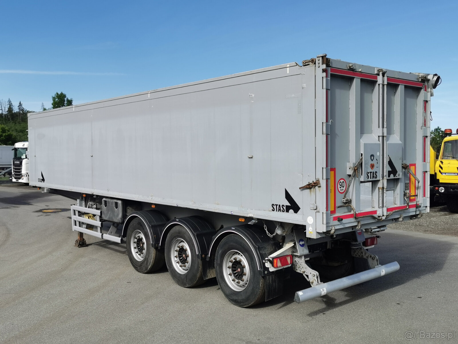 Sprzedam naczepę wywrotkę STAS S300CX o pojemności 50 m3 - 6