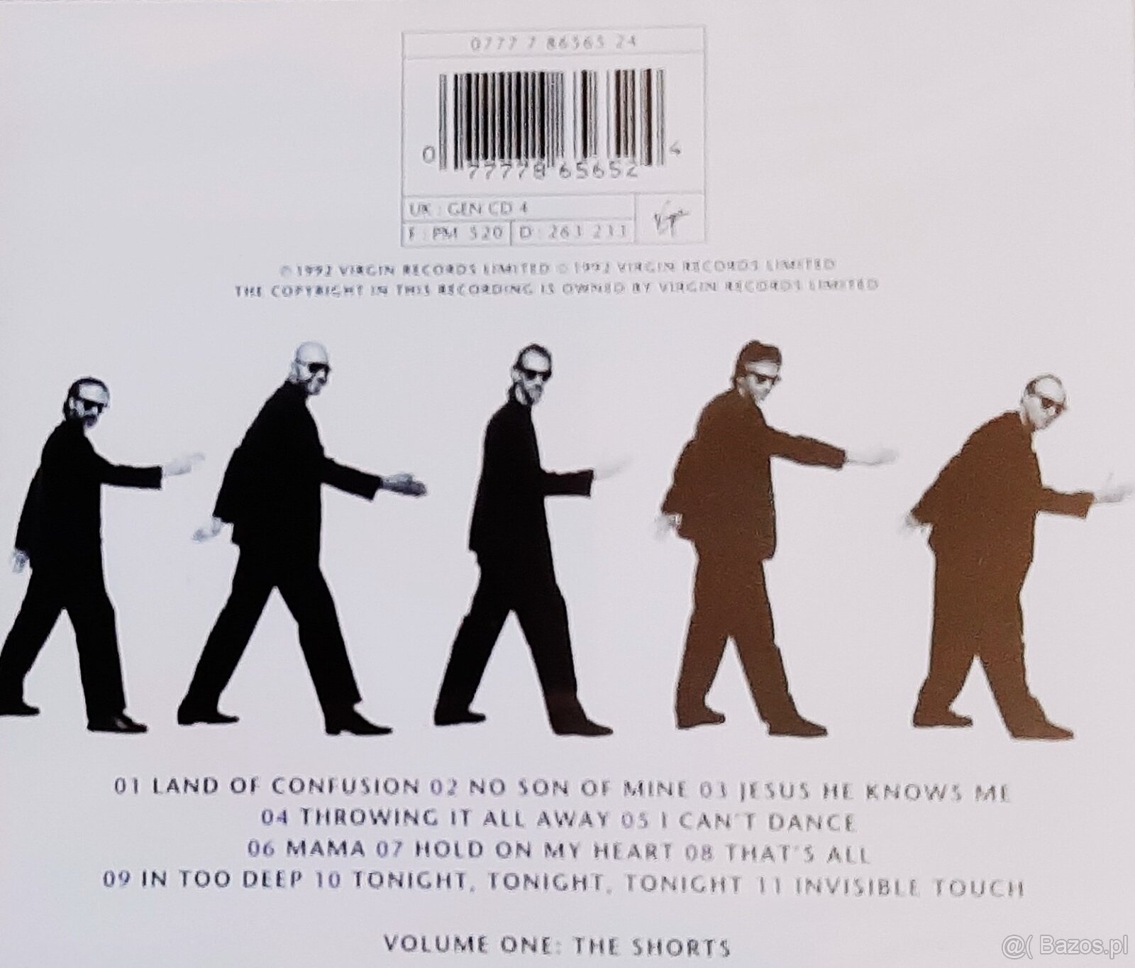 ⭐ Polecam Nowy Album CD GENESIS-Album We Can't Dance CD - 6