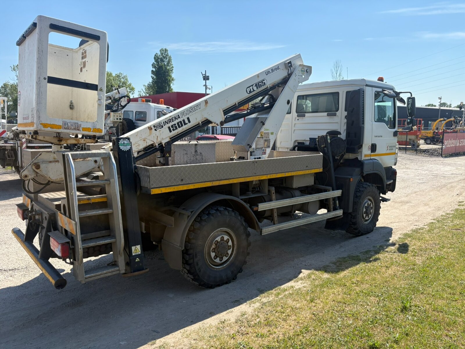MAN TGM 13.250 podnośnik widłowy ISOLI PT165 - 6