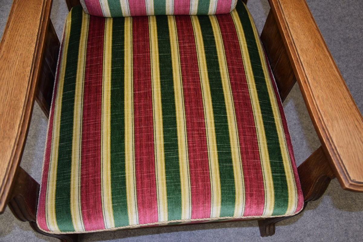 fotele z drewna dębowego - super stan - 6