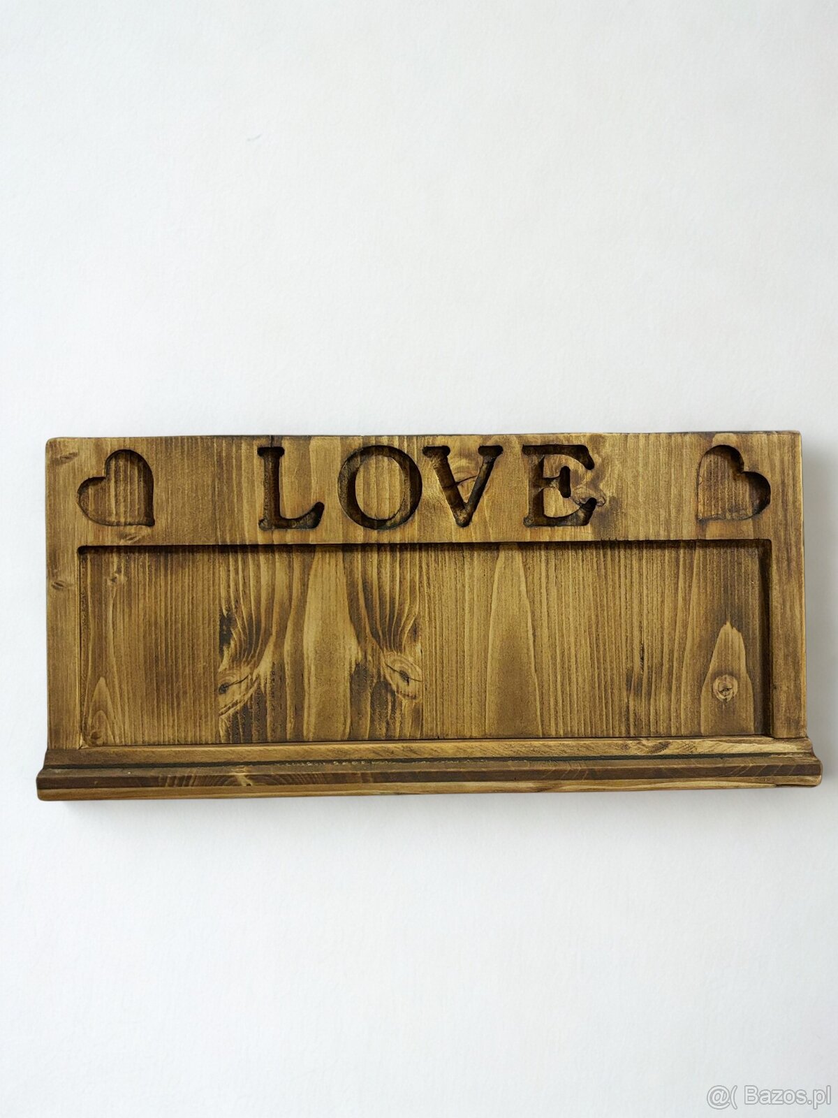 Prezent Walentynkowy dla Niej i Niego – Drewniana Ramka Hand - 6
