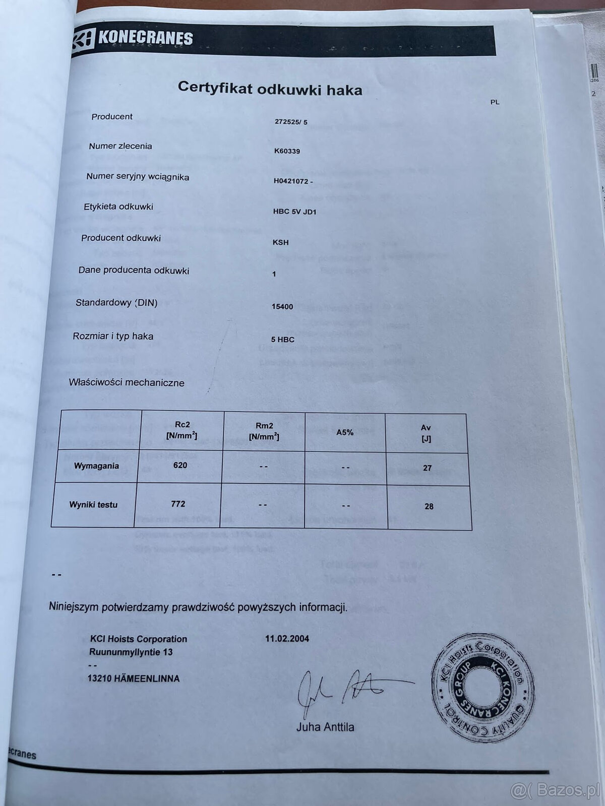 suwnice pomostowe 8ton-16,5 m. - 6