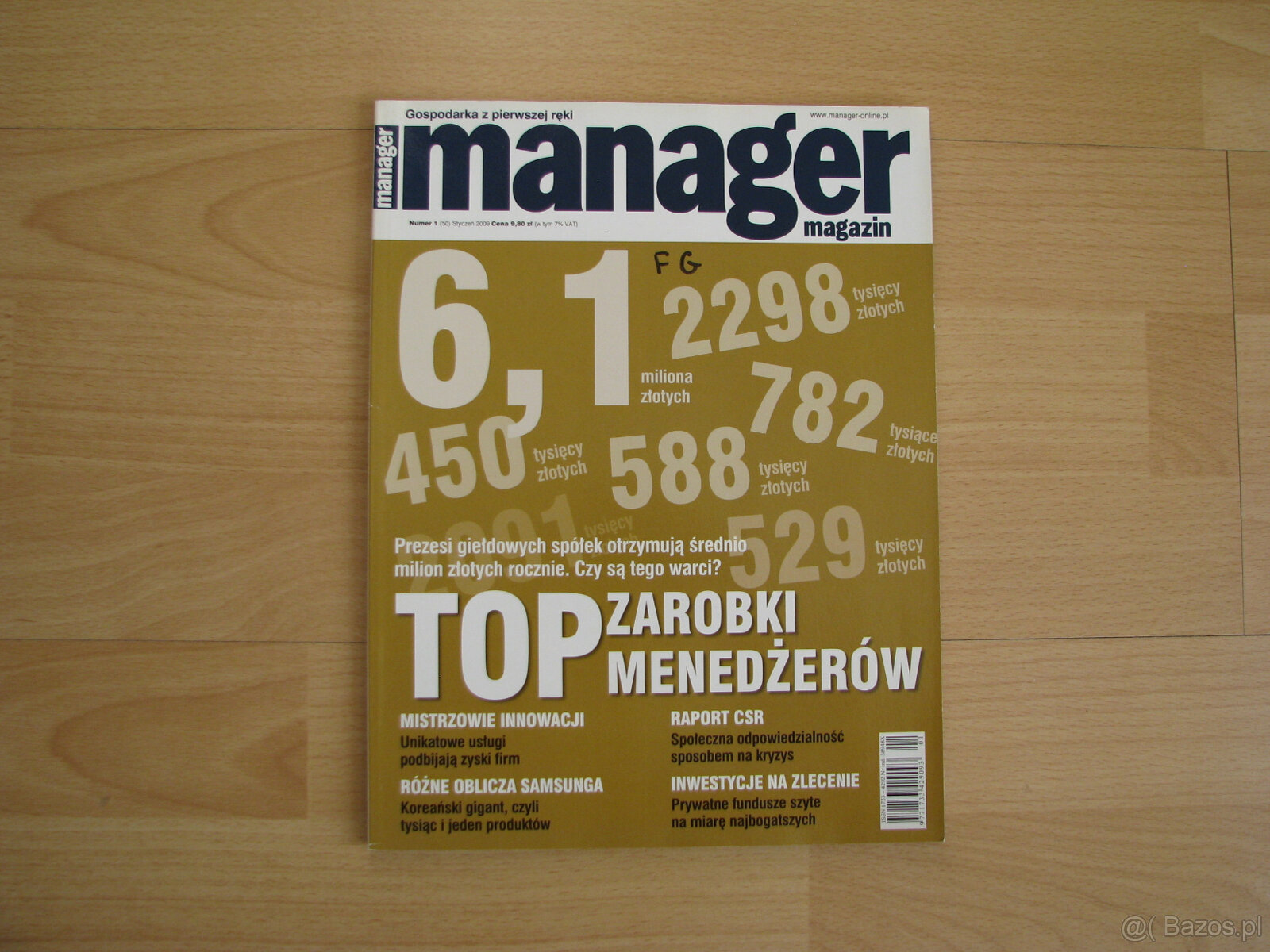 Manager Magazin – miesięcznik 2005r, 2006r, 2007r, 2008r, 20 - 6