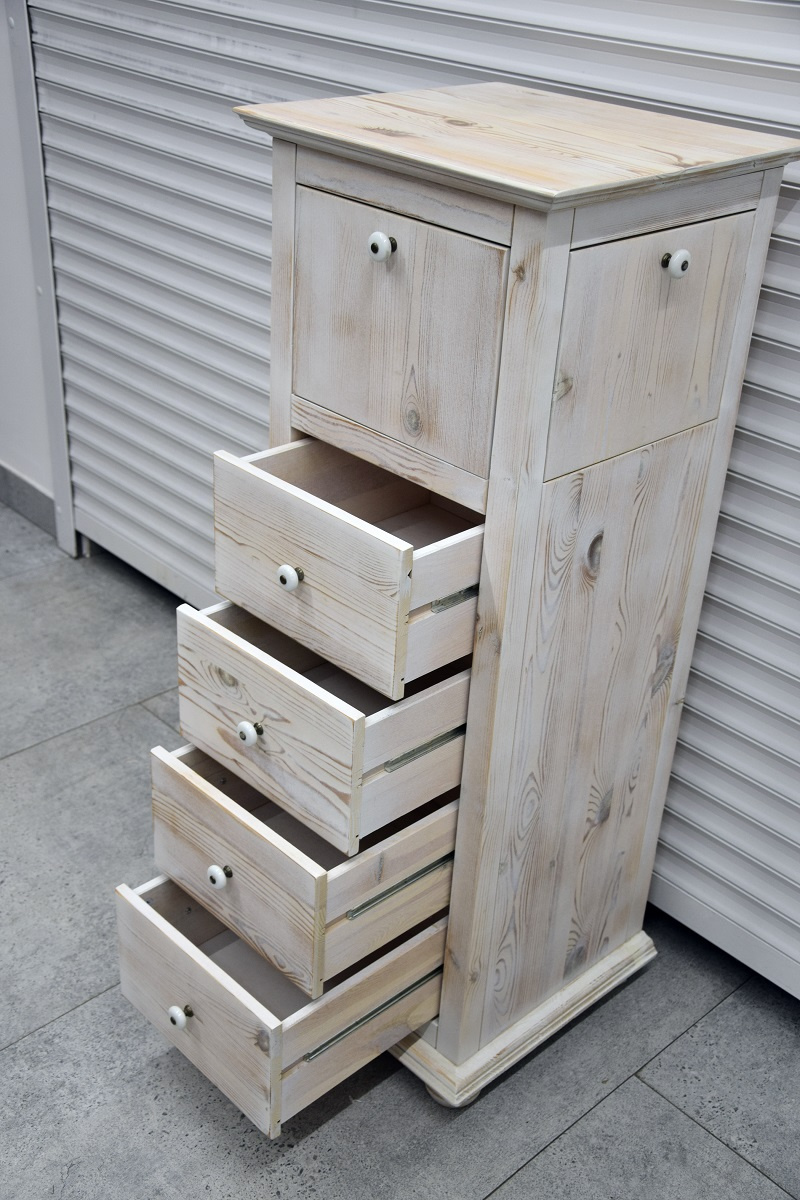 komoda z drewna sosnowego - jak nowa - 6