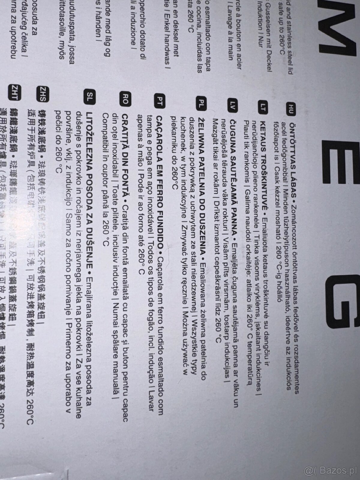 SMEG Żeliwna patelnia 26 cm - 6