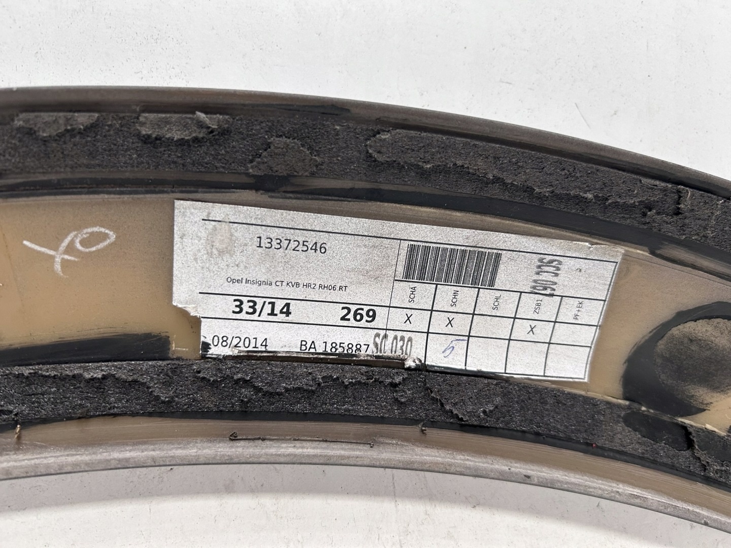 Listwa błotnika tył prawy Opel Insignia A Country Tourer 133 - 6