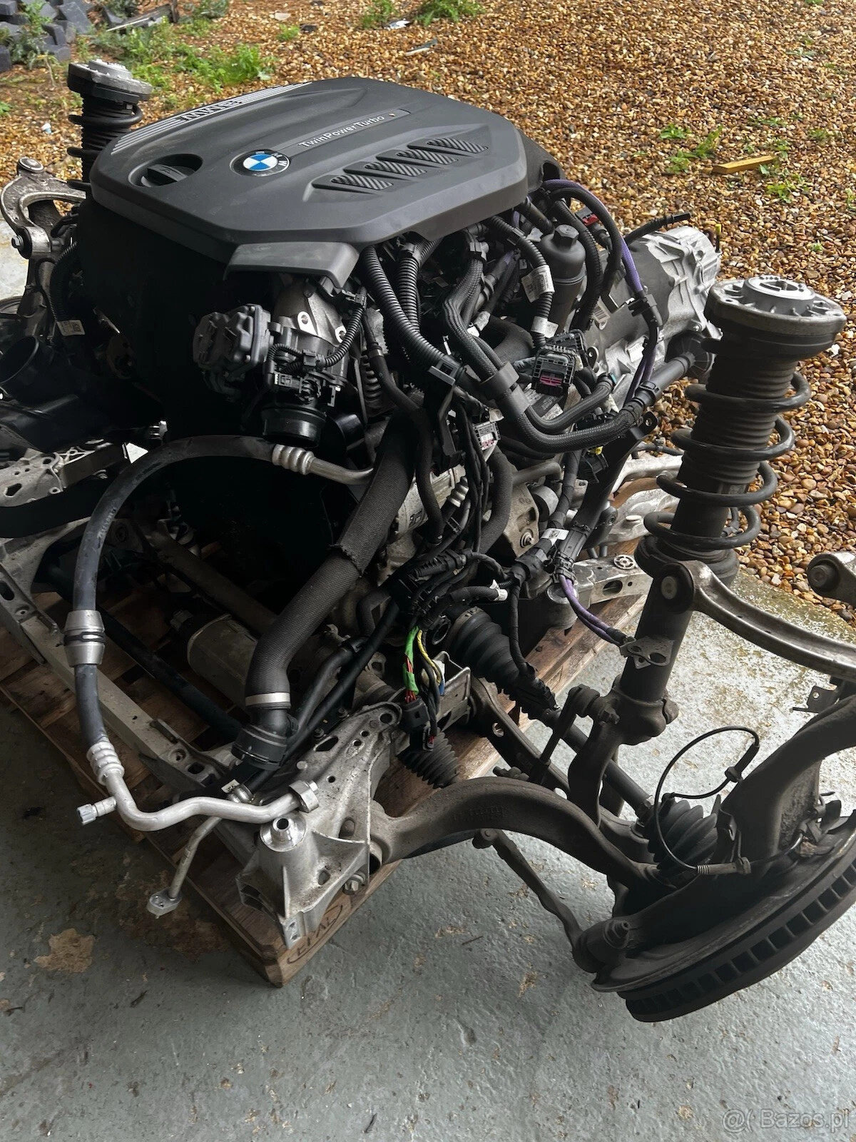 BMW G30 G31 G01 X3 Seria 5 520d Silnik kompletny B47 Xdrive - 6