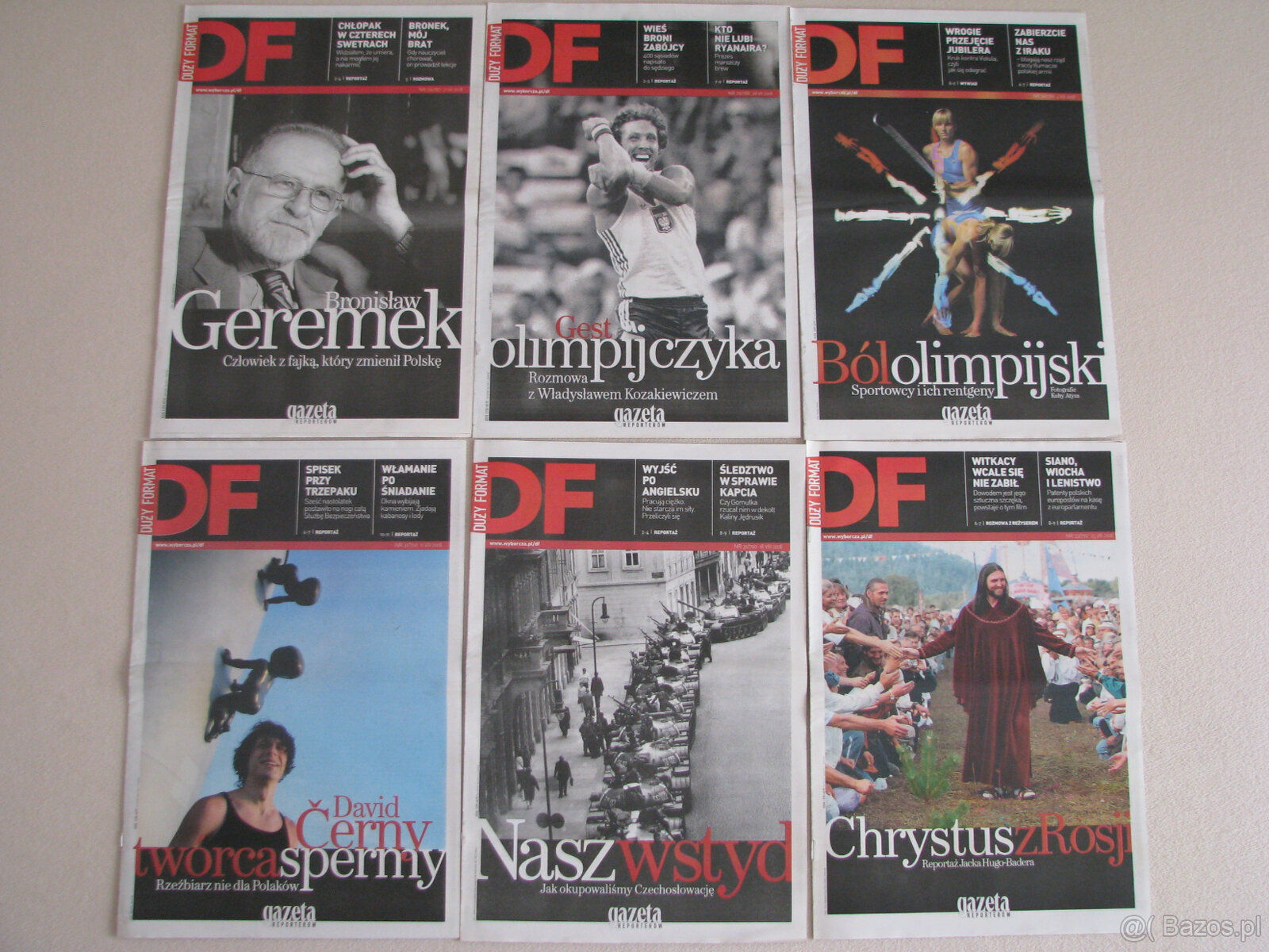 DF – Duży Format – tygodnik Gazety Wyborczej z roku 2008 - 6