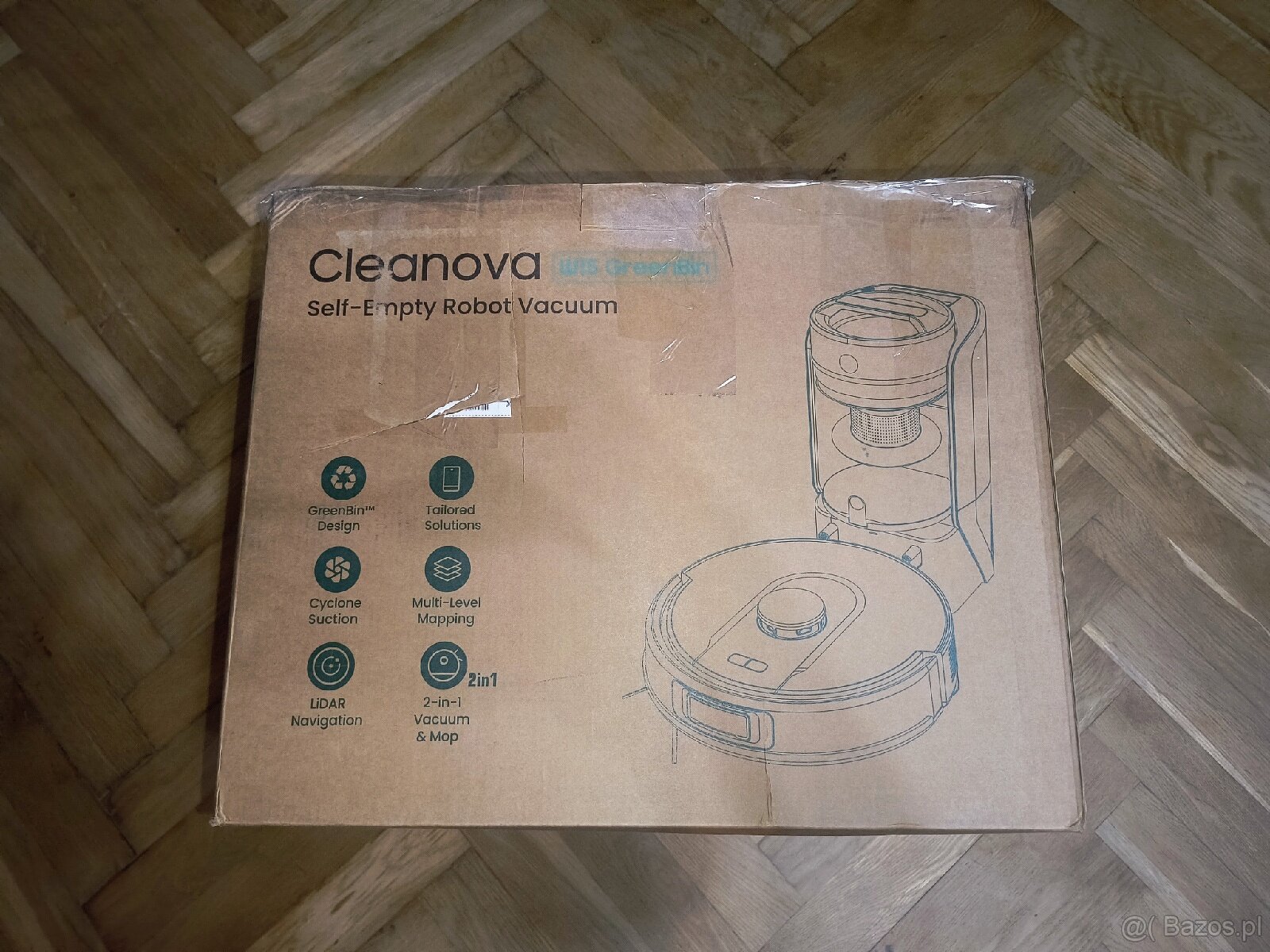 Robot Sprzątający Cleanova W15 ze stacją opróżniającą - 6