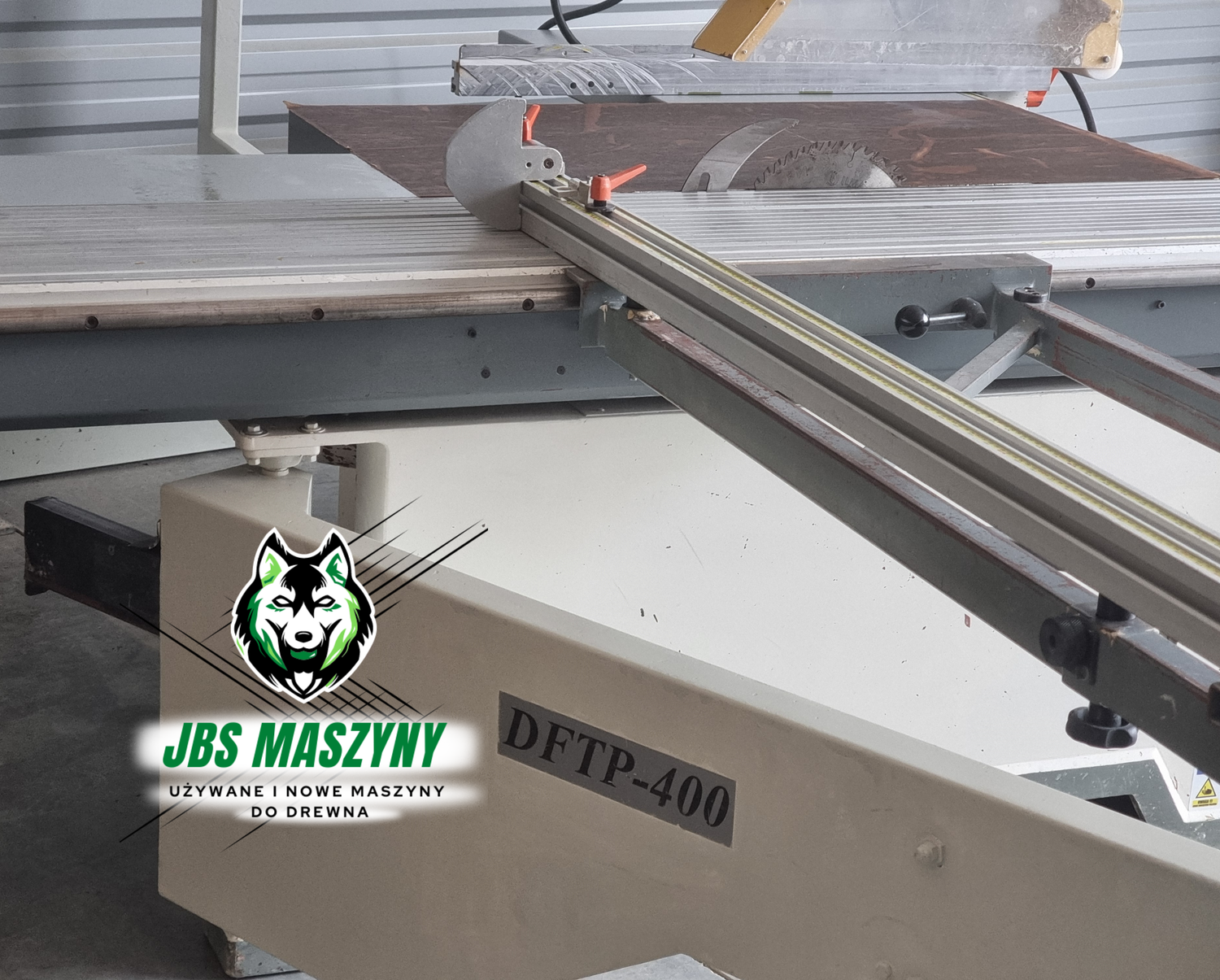 Piła formatowa HAMECH DFTP-400 z podcinakiem JBS MASZYNY - 6