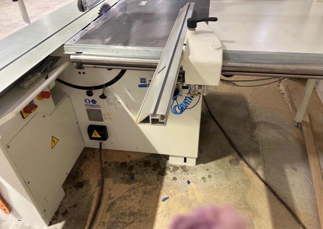 Piła formatowa SCM Si X, sterowanie PLC - 6