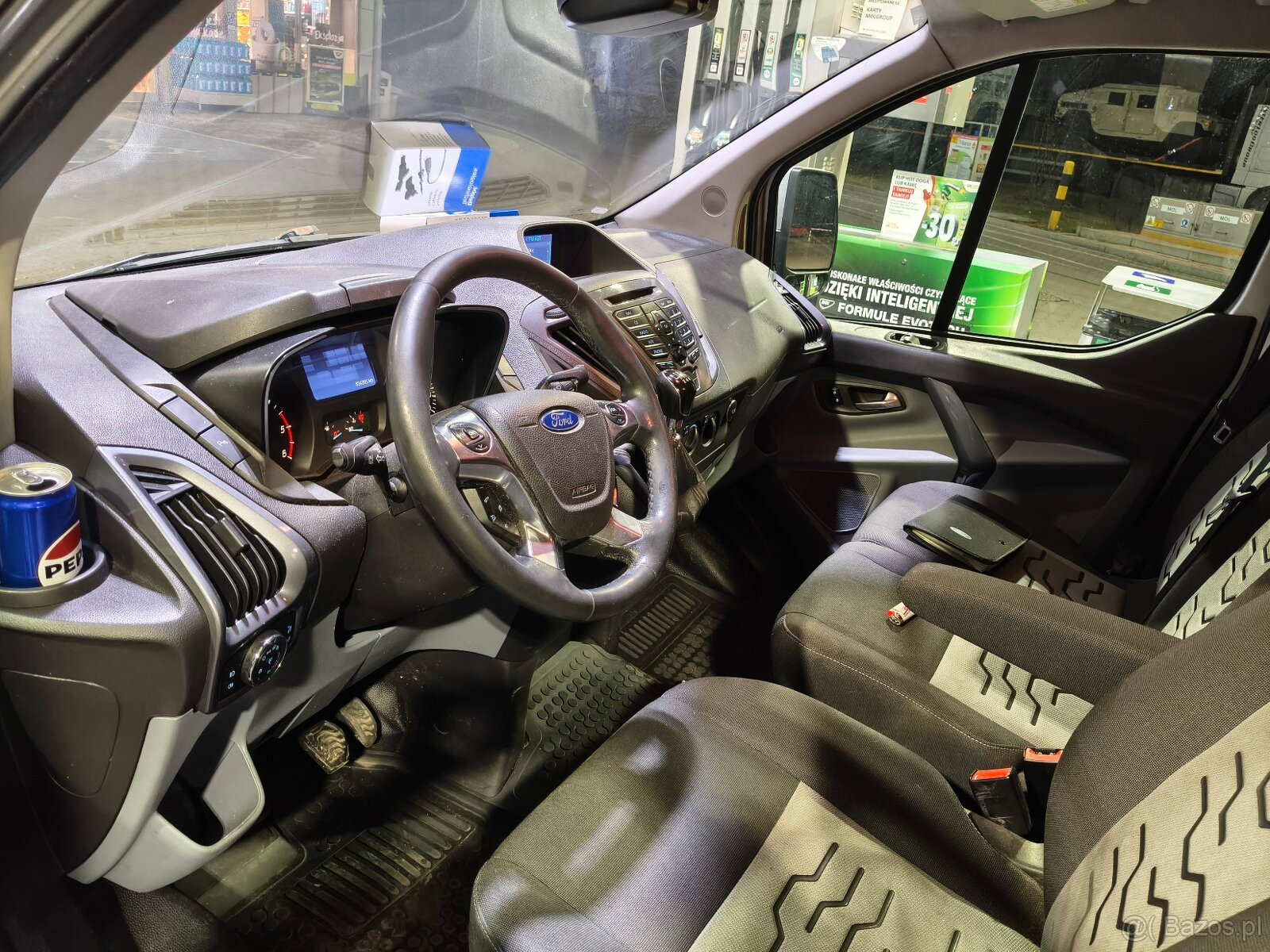 FORD TRANSIT CUSTOM 2.0 150 KM WYSOKI 2 X DRZWI OKAZJA - 6