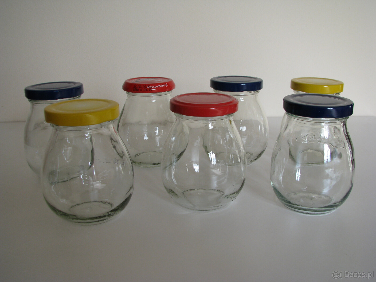 Słoiki, słoiczki z nakrętkami - na przetwory domowe - 6