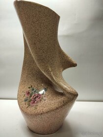 Unikat wazon ceramiczny Bertoncello lata 60-te szkliwiony - 6