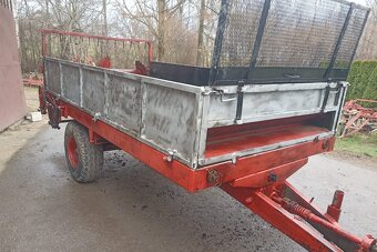 Rozrzutnik obornika polski jednoosiowy Agromet 3,5T - 6