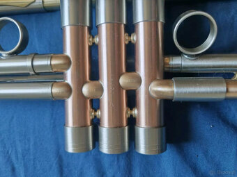 Trąbka Adams A4 GM Custom BL Heavy Gold Brass 040, stan SUPE - 6