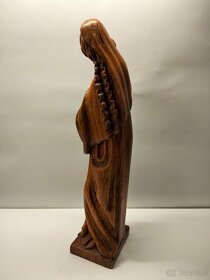 Rzeźba-drewno Matka Boża,Boska ,Maryja z dzieciątkiem Jezus - 6