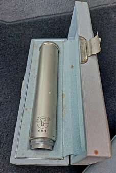 Zabytkowy mikrofon Telefunken Antik CM51 N i CMV 513 w etui - 6