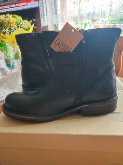 Buty męskie skórzane motocyklowe - 6