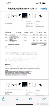 4 Fotel Vitra Eames szaro-czarny - 6