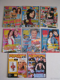 Magazyn Bravo, Bravo Girl, Popcorn z 2003 r. dodatki plakaty - 6