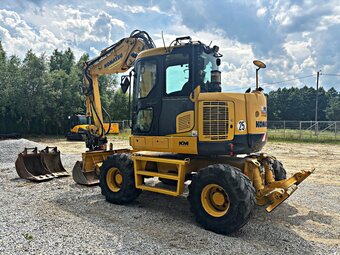 KOMATSU PW 118 MR-8 KOPARKA KOŁOWA ROTOTILT 2017R | LIEBHERR - 6
