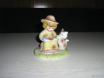Kubek oraz figurka - ceramika - 6