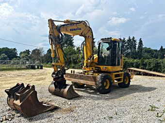 Komatsu PW 118 MR-8 KOPARKA KOŁOWA ROTOTILT 2017R | LIEBHERR - 6