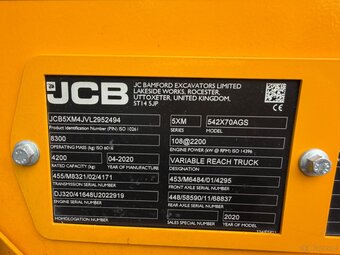Ładowarka Teleskopowa JCB 542-70 AgriSuper rok 2020 sprowadz - 6